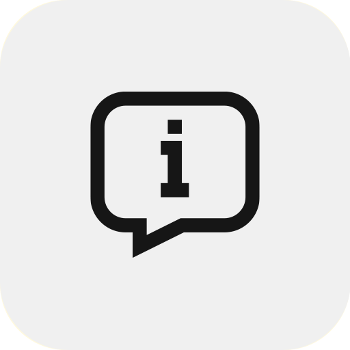 icono de información para el artículo del blog